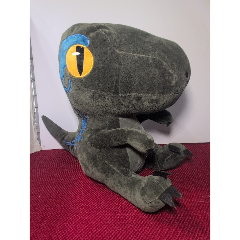 Jurassic World Blue Raptor Plush 14 Inch Round 1 Exclusive Dinosaur Movie